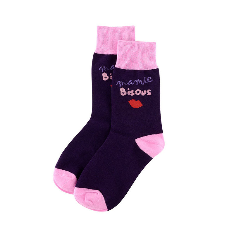 CHAUSSETTES MAMIE BISOUS DLP