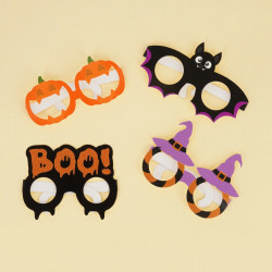 3 LUNETTES EN PAPIER HALLOWEEN
