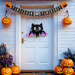 KIT DECOR DE PORTE HALLOWEEN