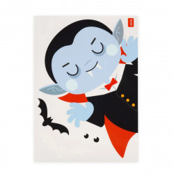 35 AUTOCOLLANTS FENETRE HALLOWEEN