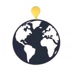 MARQUE PAGE GLOBETROTTER BLEU