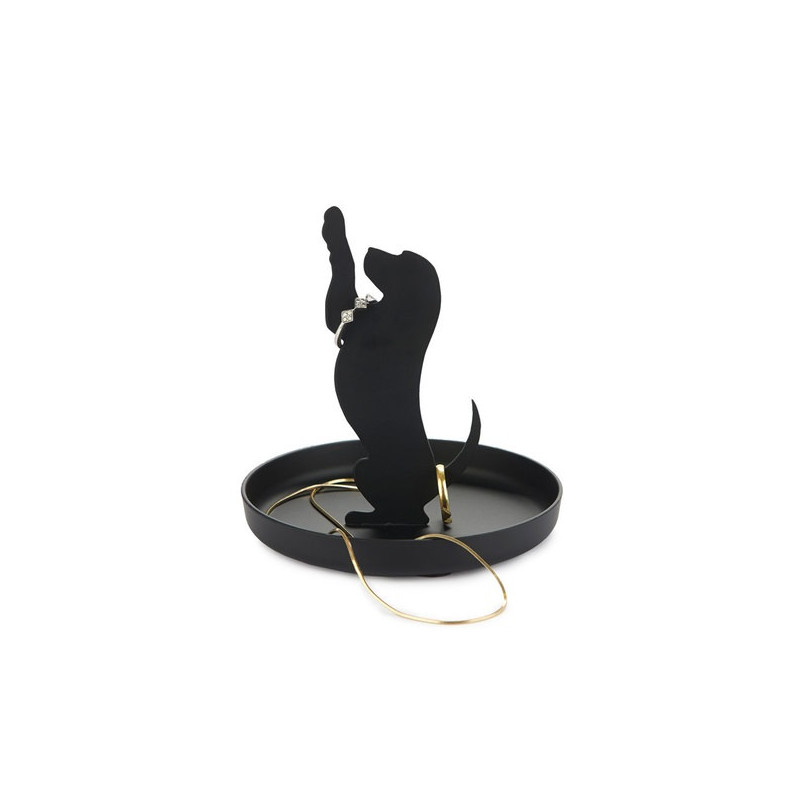 PORTE BAGUES PUPPY NOIR