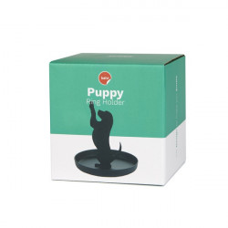 PORTE BAGUES PUPPY NOIR