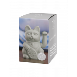 MANEKI NEKO GRIS LUCKY CAT