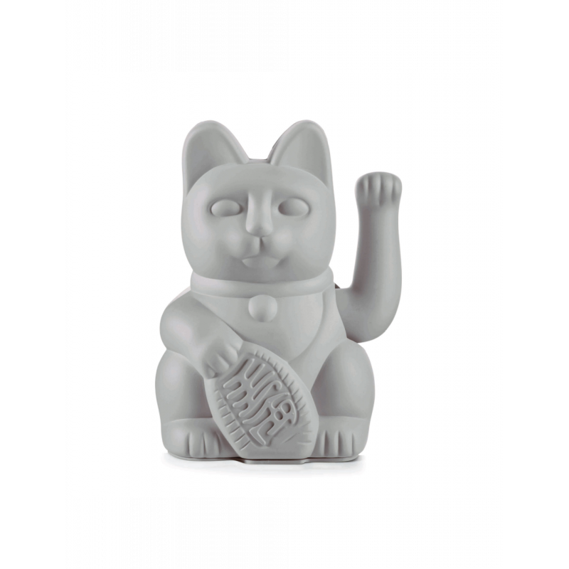 MANEKI NEKO GRIS LUCKY CAT