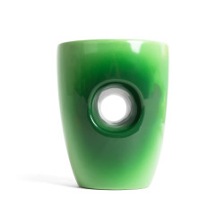 MUG CHAUFFE MAINS POUCE VERT
