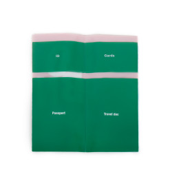 PORTE PASSEPORT VERT