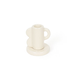 PORTE-BOUGIE BEIGE VINTAGE