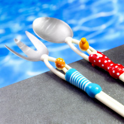 COUVERTS A SALADE "QUELLE SALADE" PYLONES