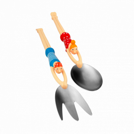 COUVERTS A SALADE "QUELLE SALADE" PYLONES
