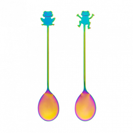 FROGOUCCINO SET DE 2 CUILLERES PYLONES FROGOUCCINO SET DE 2 CUILLERES PYLONES