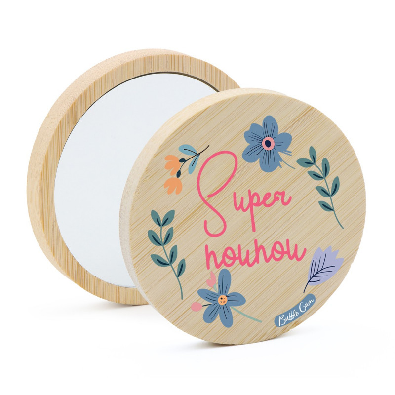 MIROIR BOIS SUPER NOUNOU