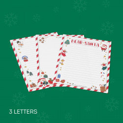 KIT POUR LETTRE AU PERE NOEL