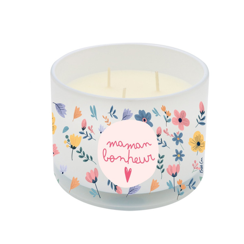 BOUGIE MAMAN BONHEUR