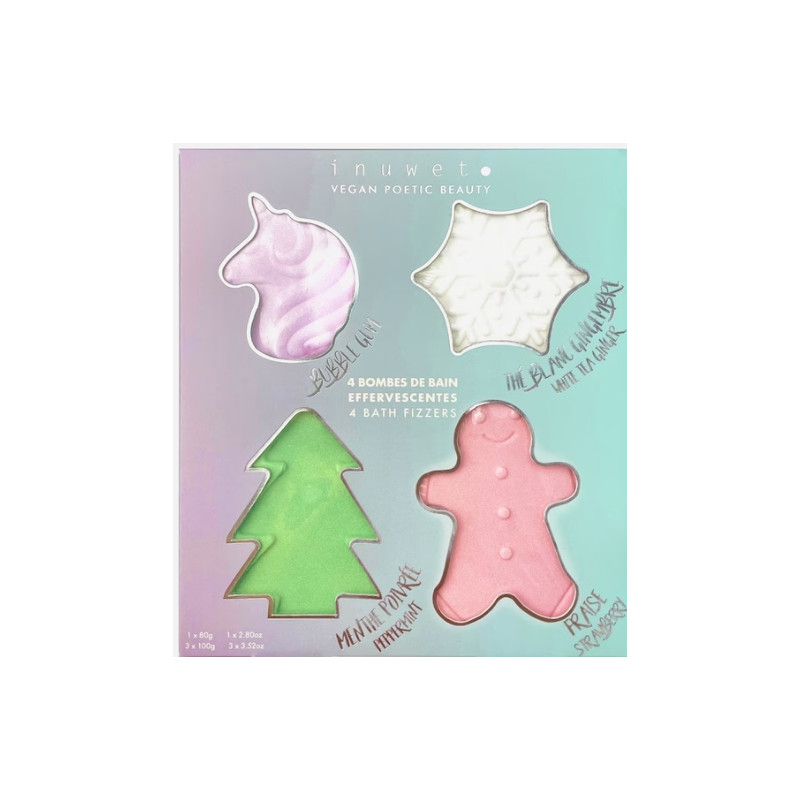 COFFRET 4 FIZZERS INUWET