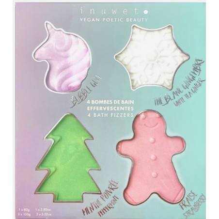 COFFRET 4 FIZZERS INUWET COFFRET 4 FIZZERS INUWET