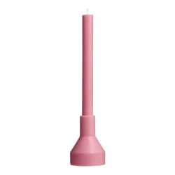BOUGIE ET SOCLE ROSE