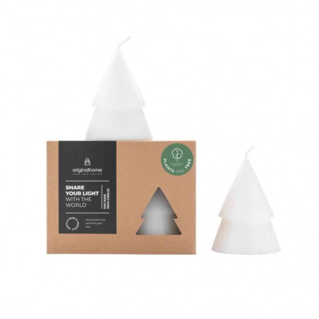 BOUGIE SAPIN BLANC *2 BOUGIE SAPIN BLANC *2