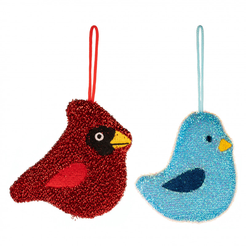 LOT DE 2 EPONGES OISEAU KIKKERLAND