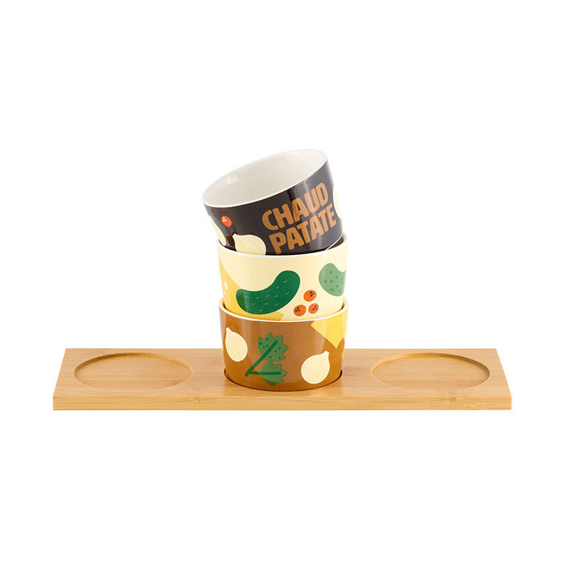 SET DE 3 RAVIERS CHAUD PATATE DLP
