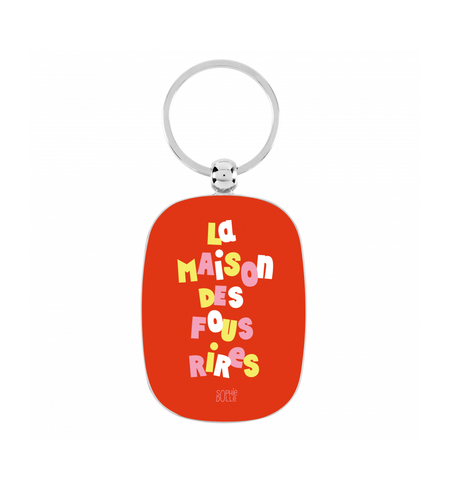 PORTE-CLES LA MAISON FOUS RIRE Derrière La Porte