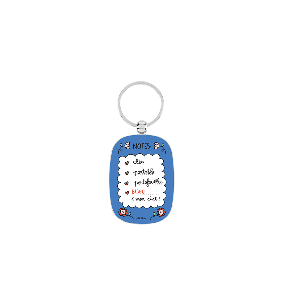 PORTE-CLES NOTES Derrière La Porte