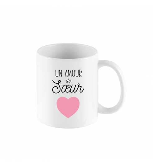 MUG UN AMOUR DE SOEUR Derrière La Porte MUG UN AMOUR DE SOEUR Derrière La Porte