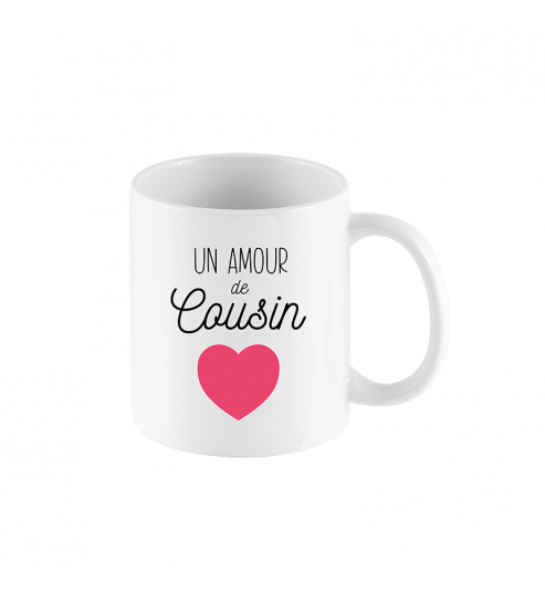 MUG UN AMOUR DE COUSIN Derrière La Porte MUG UN AMOUR DE COUSIN Derrière La Porte