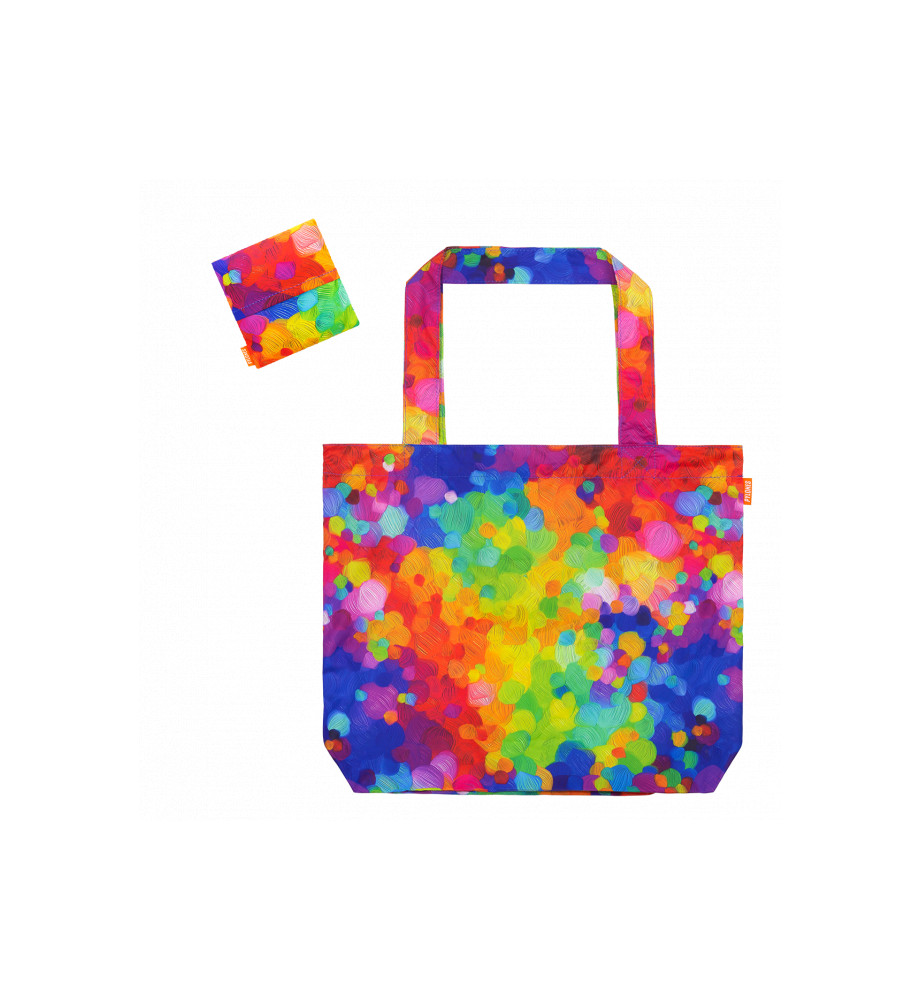 SAC DE COURSES LARGE PLIABLE PYLONES PALETTE