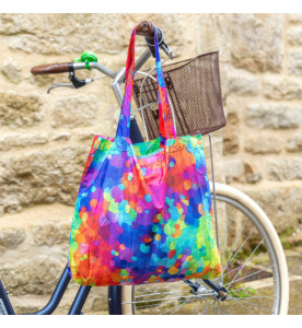 SAC DE COURSES LARGE PLIABLE PYLONES PALETTE
