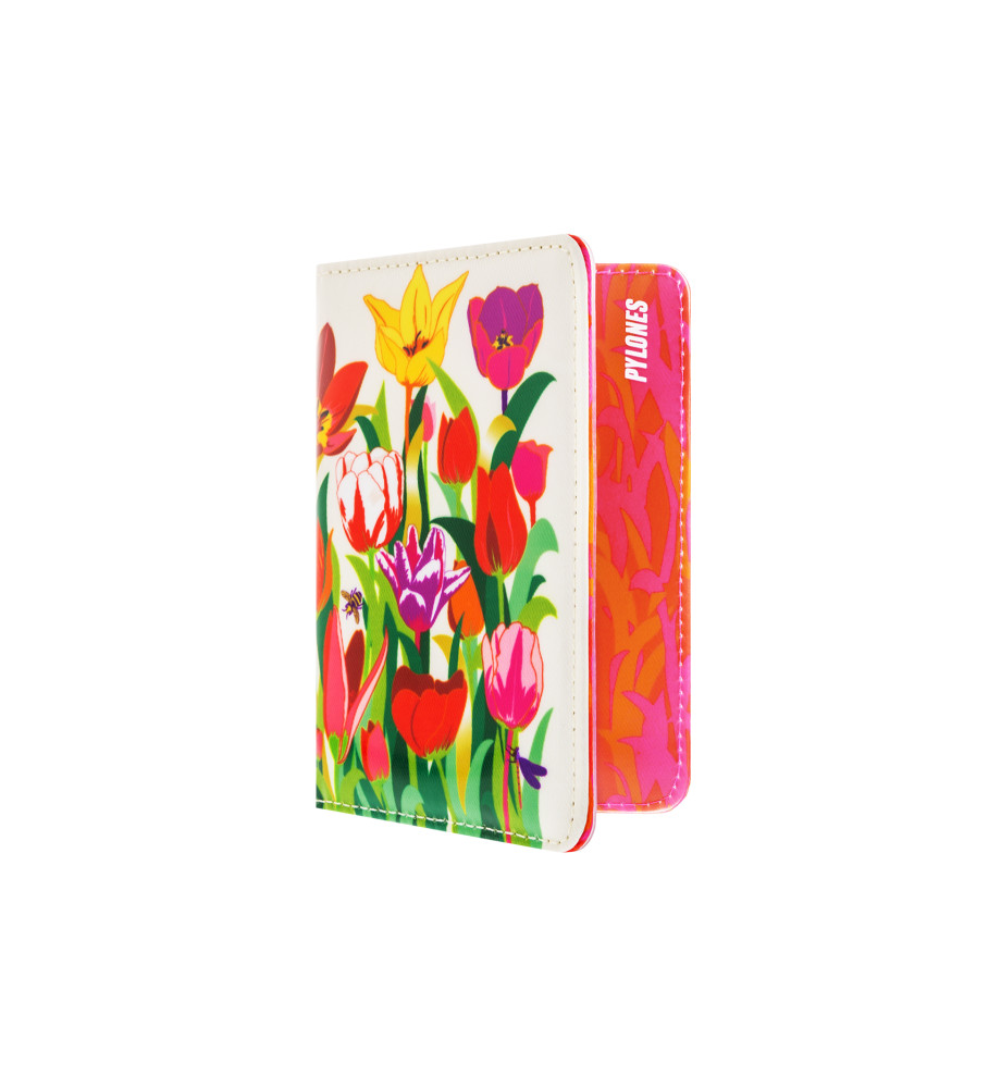 PORTE PASSEPORT TULIPE PYLONES