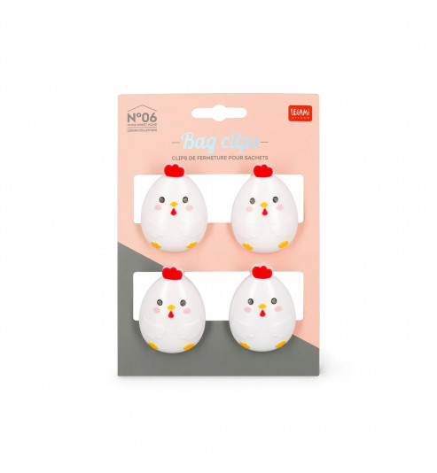 SET DE 6 CLIPS DE FERMETURE LEGAMI SET DE 6 CLIPS DE FERMETURE LEGAMI
