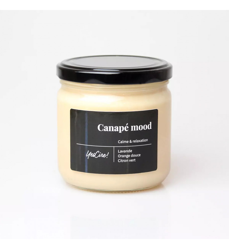 BOUGIE CANAPÉ MOOD CALME ET SERENITE