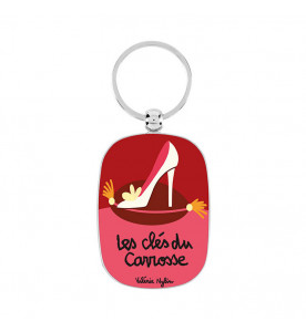 PORTE-CLES LES CLÉS DU CARROSSE DERRIERE LA PORTE