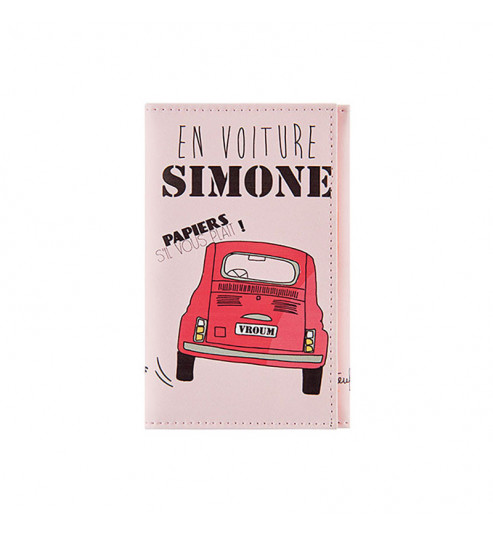 PORTE PAPIER DE VOITURE "EN VOITURE SIMONE" PORTE PAPIER DE VOITURE "EN VOITURE SIMONE"