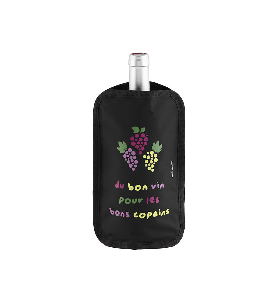 RAFRAICHISSEUR DE BOUTEILLE DU BON VIN POUR LES BONS COPAINS