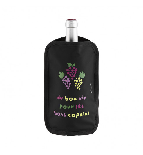 RAFRAICHISSEUR DE BOUTEILLE DU BON VIN POUR LES BONS COPAINS RAFRAICHISSEUR DE BOUTEILLE DU BON VIN POUR LES BONS COPAINS