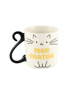 MUG MON CHATON HOUBA DERRIERE LA PORTE