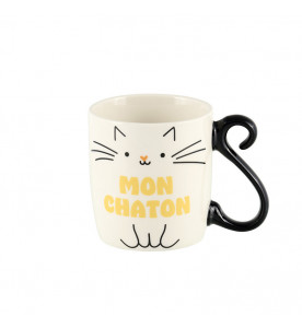 MUG MON CHATON HOUBA DERRIERE LA PORTE