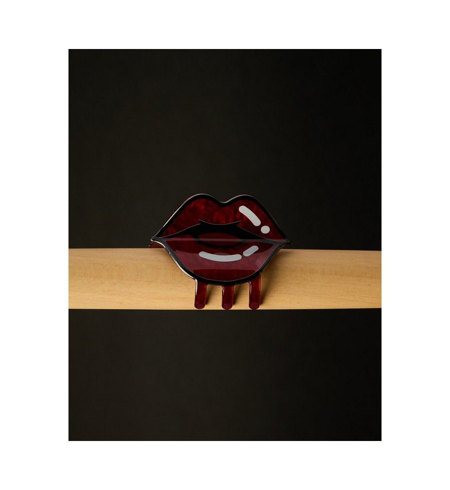 PINCE A CHEVEUX RED LIPS