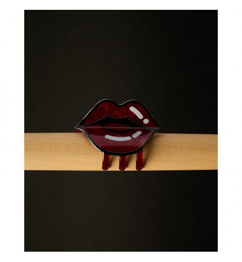 PINCE A CHEVEUX RED LIPS