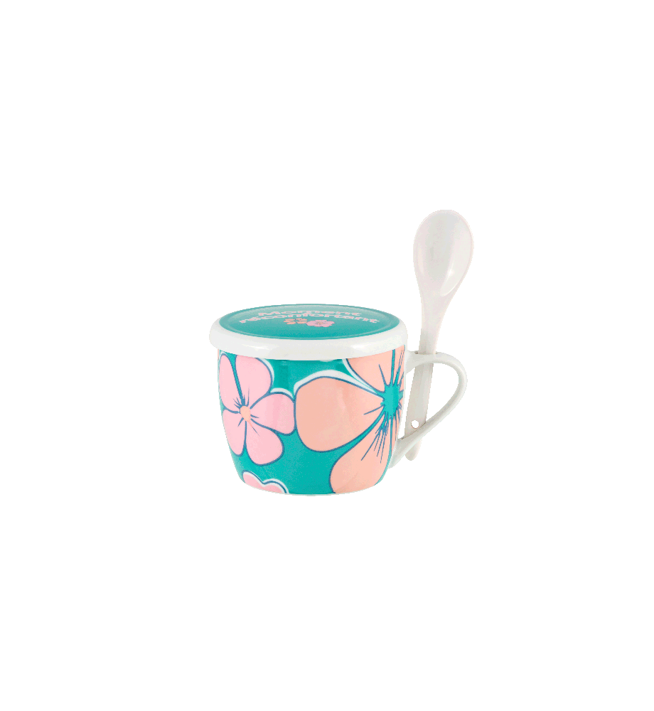 BOL A SOUPE FLEURS RETRO