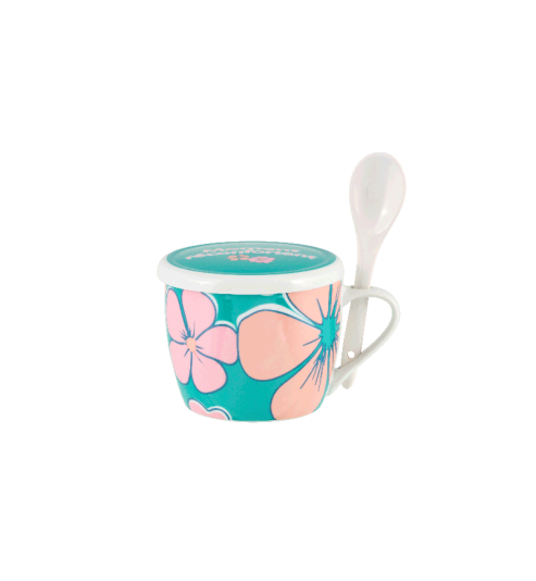 BOL A SOUPE FLEURS RETRO