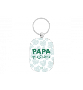 PORTE-CLES PAPA QUE J'AIME