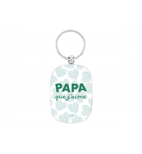 PORTE-CLES PAPA QUE J'AIME