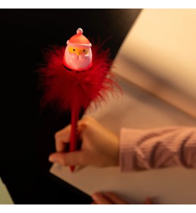 STYLO PERE NOEL LUMINEUX