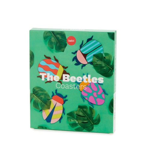 SOUS VERRES THE BEETLES *4