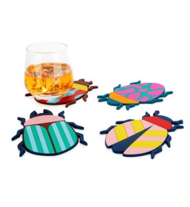 SOUS VERRES THE BEETLES *4