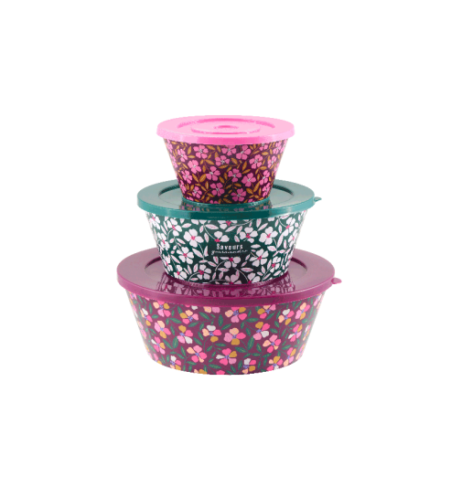 SET DE 3 SALADIERS SAVEURS GOURMANDES DLP