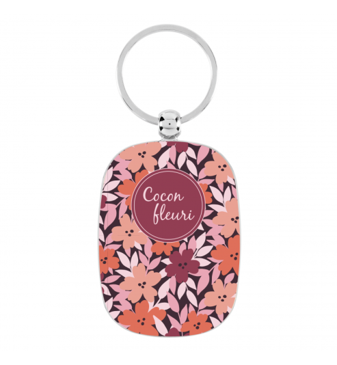 PORTE-CLES TAPIS DE FLEURS DLP